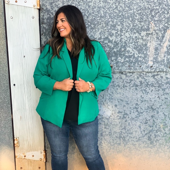 Green Business Blazer - Picture 1 of 3